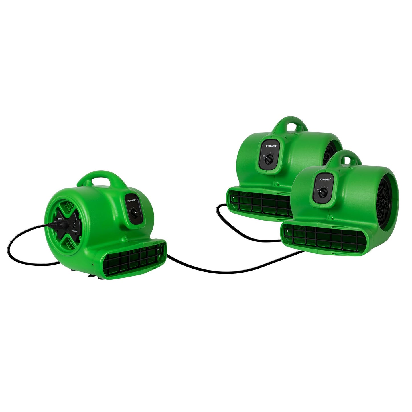 Forest Green XPOWER X-600A 1/3 HP 2400 CFM 3 Speed Air Mover