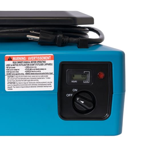 Black XPOWER XL-760AM 1/3 HP 1150 CFM Sealed Motor Low Profile Air Mover