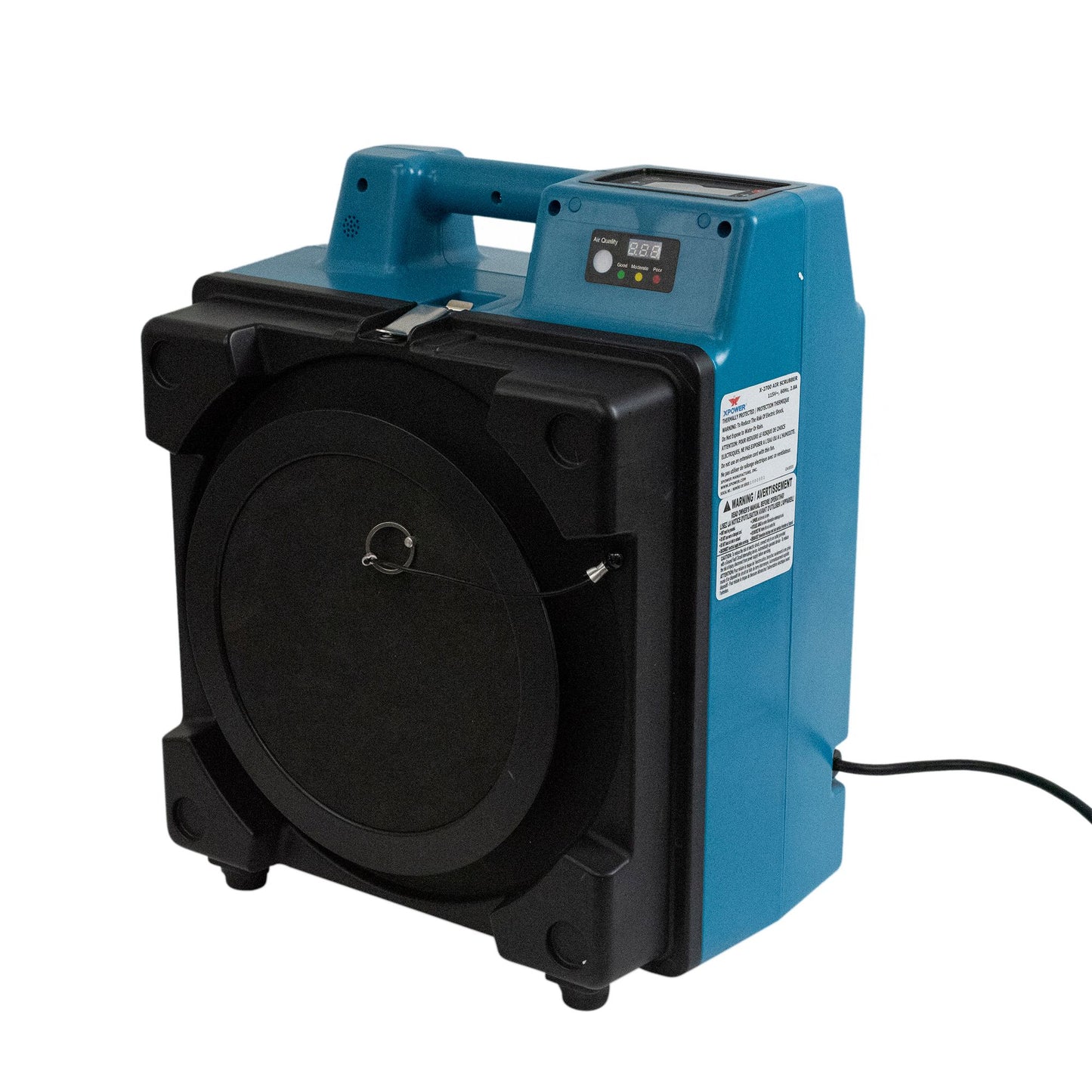 Black XPOWER X-2700 Commercial 3 Stage Filtration HEPA Purifier System