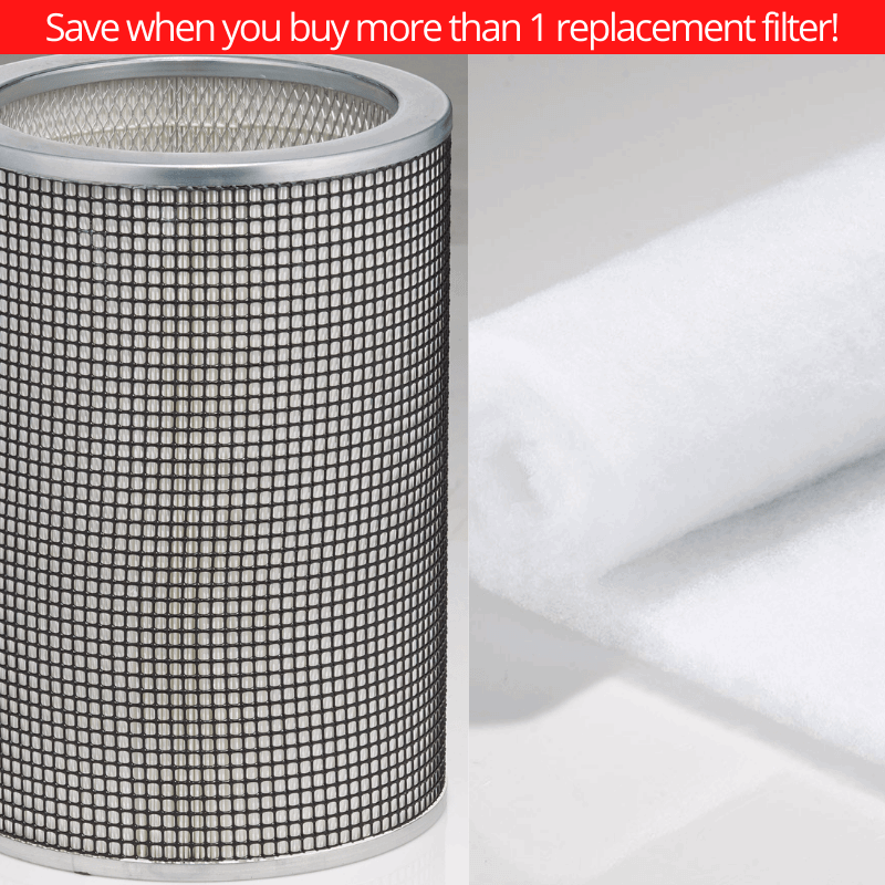 Airpura Replacement Filter HEPA Filter I600 with prefilter  pack Airpura Filter Bundles for I600/I600+ #627746008086