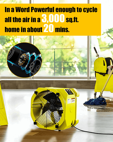 Black Alorair Zeus Extreme Axial Air Mover