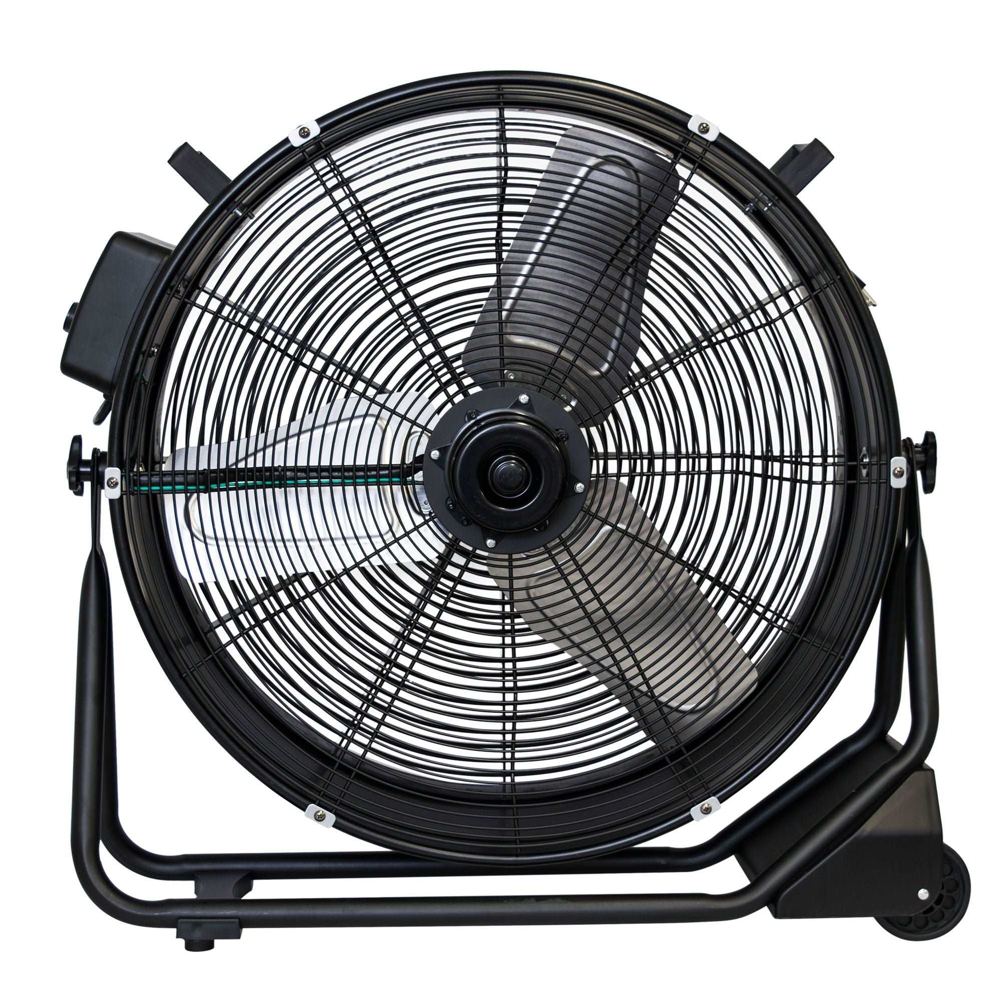 Dark Slate Gray XPOWER FD-630D 1/2 HP 5800 CFM 1.8 Amps Variable Speed Enclosed Brushless DC Motor High Velocity 24” Drum Fan
