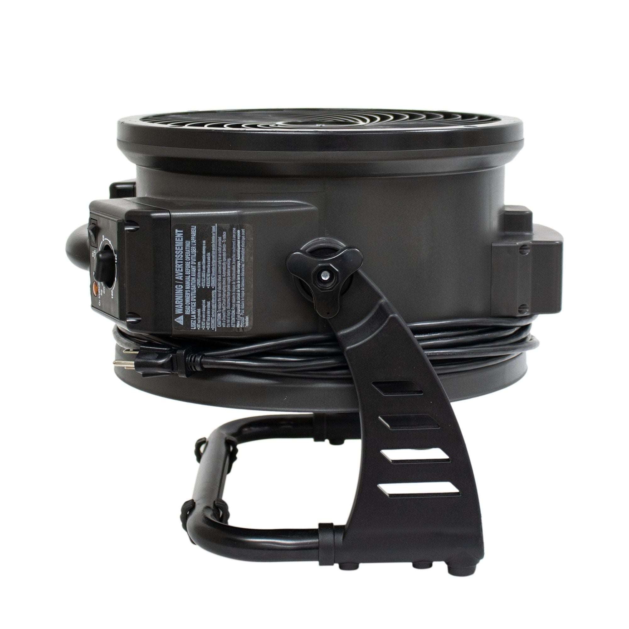 Dark Slate Gray XPOWER M-27 1450 CFM Variable Speed Brushless DC Motor Axial Air Mover with Ozone Generator