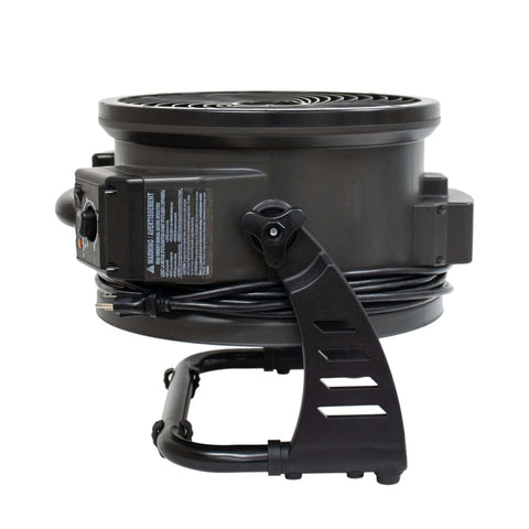 Dark Slate Gray XPOWER M-27 1450 CFM Variable Speed Brushless DC Motor Axial Air Mover with Ozone Generator