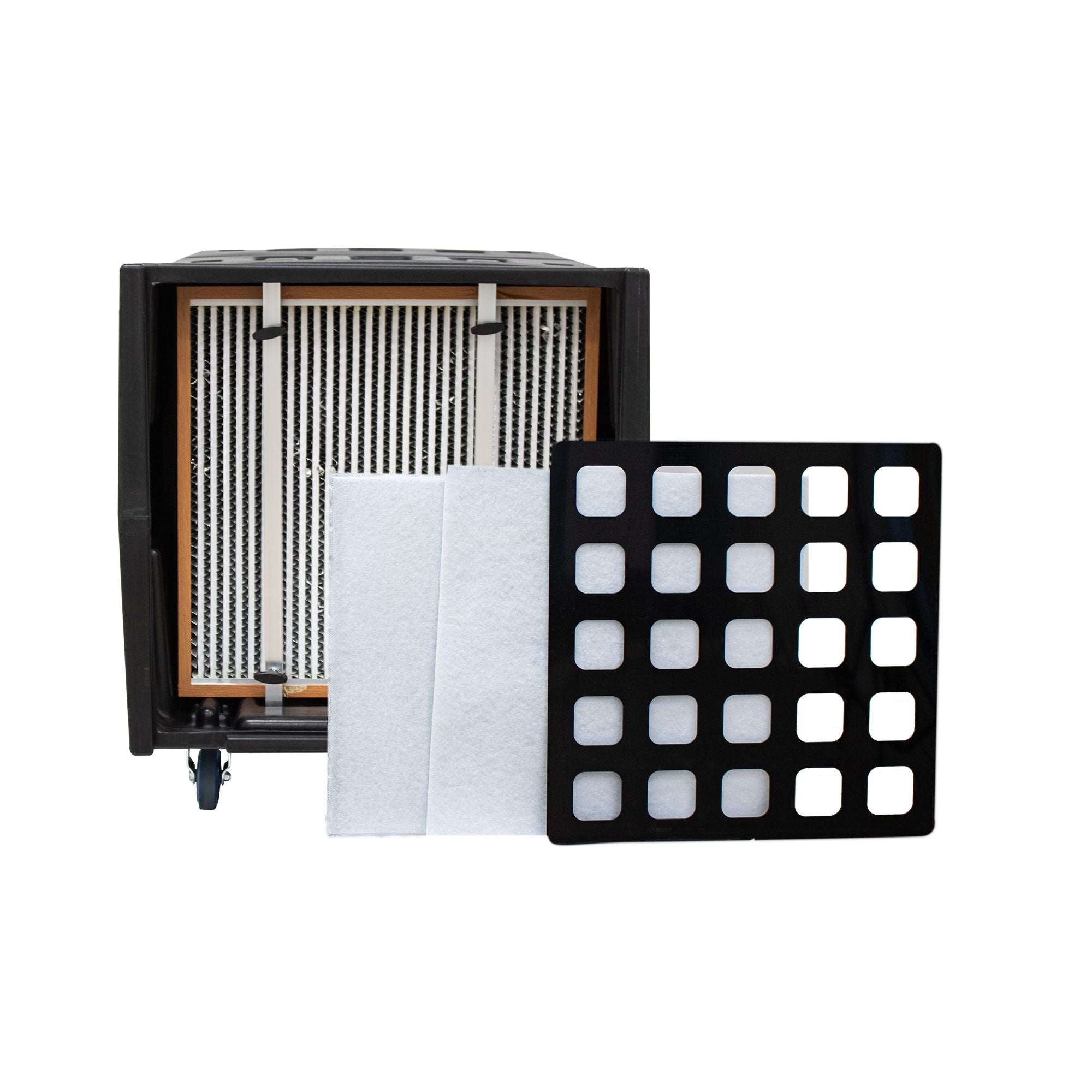 Black XPOWER AP-2000 Portable 3 Stage Filtration HEPA Air Purifier System
