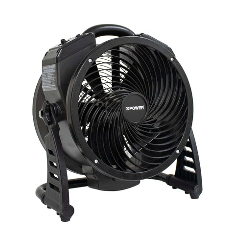 Dark Slate Gray XPOWER M-27 1450 CFM Variable Speed Brushless DC Motor Axial Air Mover with Ozone Generator