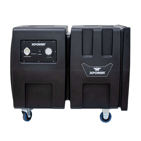 Dark Slate Gray XPOWER AP-2000 Portable 3 Stage Filtration HEPA Air Purifier System