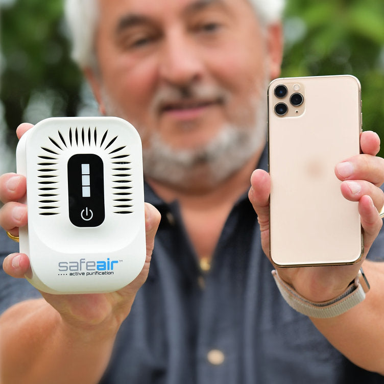 Dim Gray SAFEAIR™ Mini Air Purifier