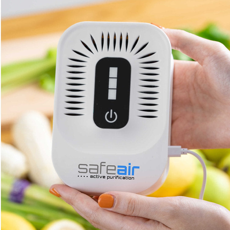 Light Gray SAFEAIR™ Mini Air Purifier