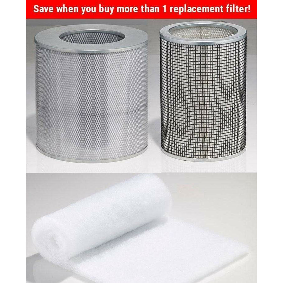 Airpura Replacement Filter Carbon filter G600-W + HEPA 600-w + 600-W prefilter 4pk Airpura Filter Bundles for WHOLEHOUSE System #627746008376