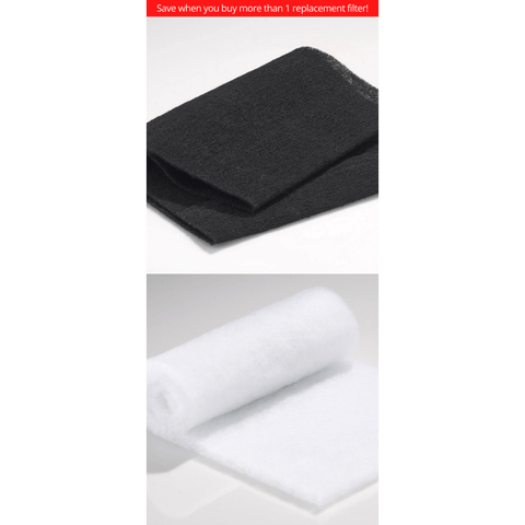 Airpura Replacement Filter Carbon filter Hi-C weave + 600-W  prefilter 4pk Airpura Filter Bundles for WHOLEHOUSE System #627746008055