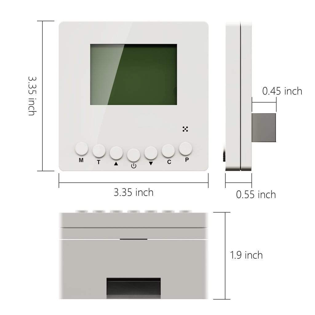 AlorAir Accessories AlorAir® Remote Controller for Digital Humidity Temperature 7803736114569