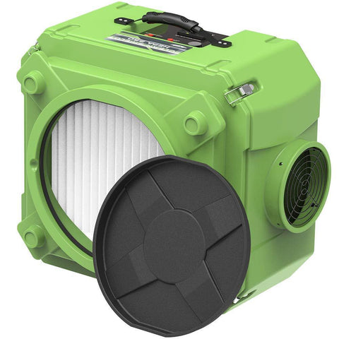AlorAir Air Scrubber Green Alorair® Cleanshield Hepa 550 Air Scrubber 757818137182