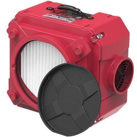AlorAir Air Scrubber Red Alorair® Cleanshield Hepa 550 Air Scrubber 757818137175