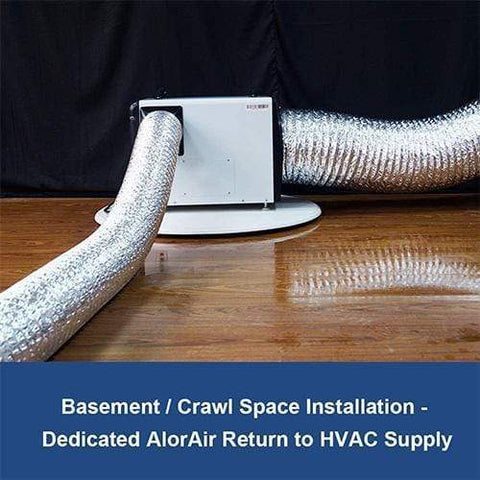 AlorAir Dehumidifier AlorAir Duct-able Version Basement/Crawl Space Dehumidifiers 747045157404