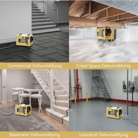 AlorAir Dehumidifier AlorAir Sentinel HD55 Basement & Crawl Space Energy Star Efficiency Dehumidifier