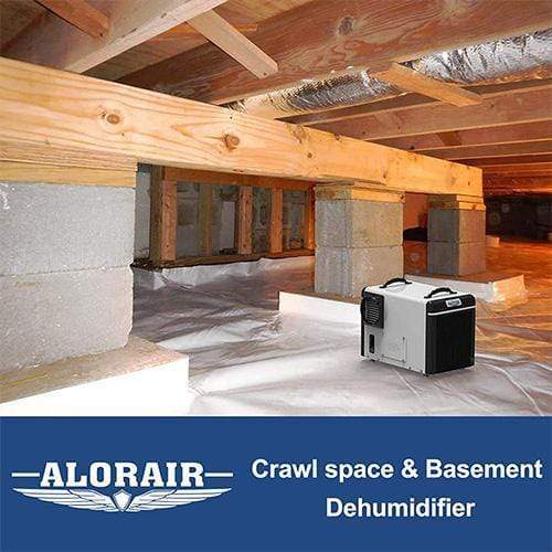 AlorAir Dehumidifier AlorAir® Sentinel HD90 Basement & Crawl Space Energy Star Efficiency Dehumidifier 8419221150463