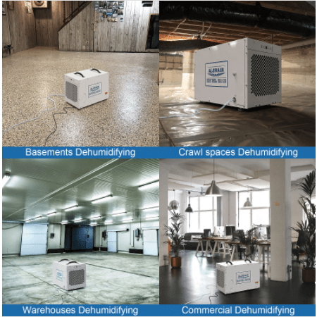 AlorAir Dehumidifier AlorAir Sentinel HDi100 Whole Home Dehumidifier 792332809511