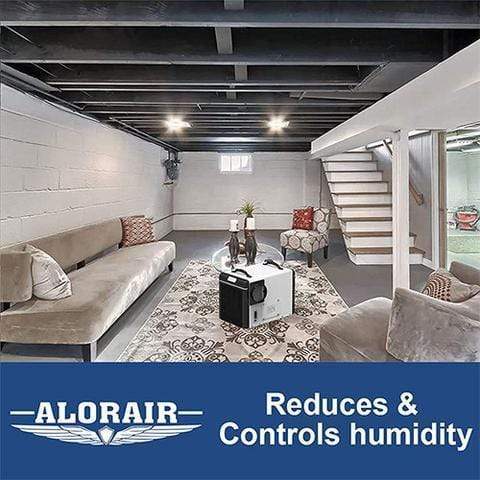 AlorAir Dehumidifier Alorair® Sentinel Hdi90 Energy Star Basement Dehumidifier 90 Pints/day with Pump 8419221150470