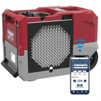 AlorAir Dehumidifier AlorAir® Storm SLGR 1250X Commercial Dehumidifier, Red 747045157824