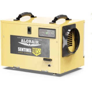 AlorAir Dehumidifier Gold AlorAir Sentinel HD55 Basement & Crawl Space Energy Star Efficiency Dehumidifier 724-1003