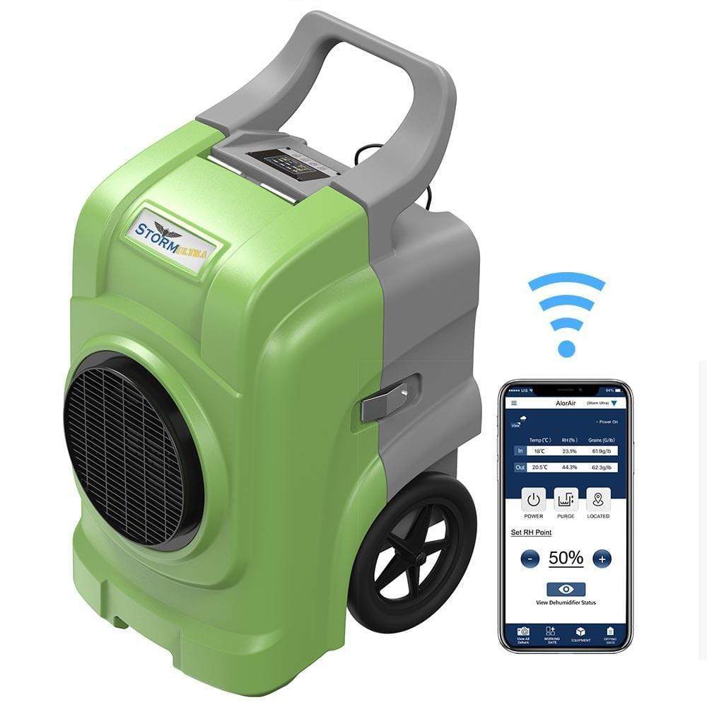 AlorAir Dehumidifier Green AlorAir® Storm Elite Commercial Restoration Dehumidifier B086633LVZ