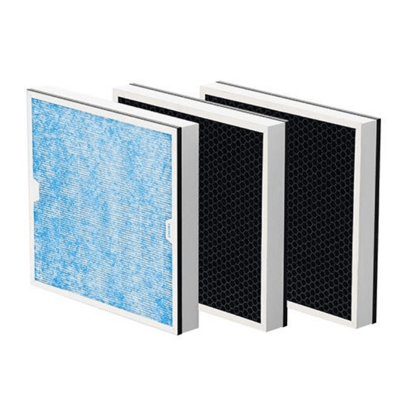 AlorAir Replacement Filter AlorAir HEPA/Activated Carbon Filter Replacement Set for PureAiro HEPA Pro/Max Air Scrubber 3 Pack 705419654799