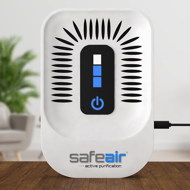 Light Gray SAFEAIR™ Mini Air Purifier