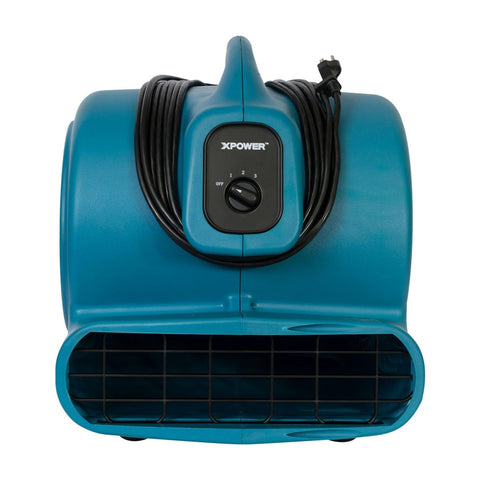 Dark Cyan XPOWER P-800 3/4 HP 3200 CFM 3 Speed Air Mover