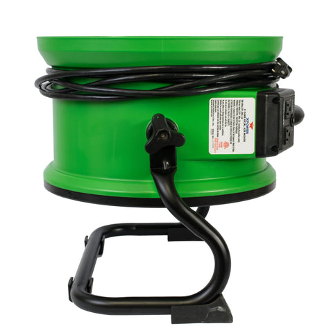 Forest Green XPOWER 1/4 HP 1720 CFM Variable Speed Sealed Motor Industrial Axial Air Mover