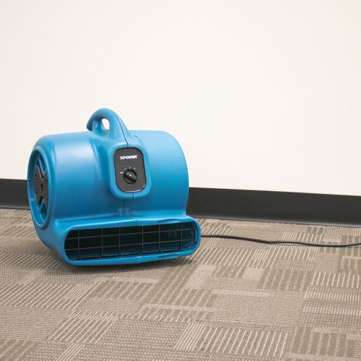 Light Gray XPOWER X-830H 1 HP Air Mover