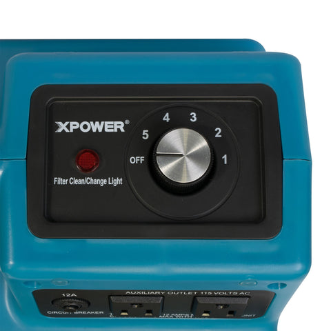 Dark Cyan XPOWER X-2480A Commercial 3 Stage Filtration HEPA Purifier System