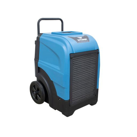 Dark Slate Gray XPOWER XD-165L 165-Pint LGR Commercial Dehumidifier with Automatic Purge Pump
