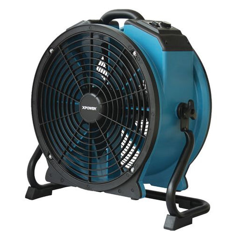 Dark Slate Gray XPOWER X-47ATR 1/3 HP 3600 CFM Variable Speed Sealed Motor Industrial Axial Air Mover, Blower