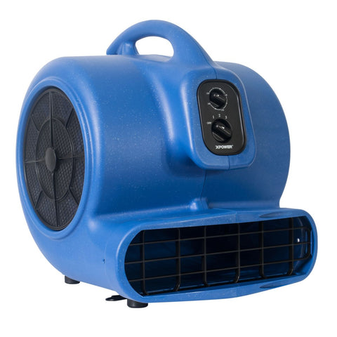 Steel Blue XPOWER X-800TF 3/4 HP 3200 CFM 3 Speed Air Mover