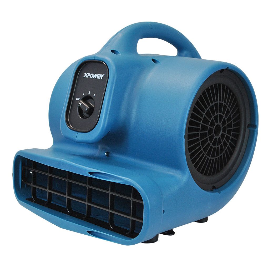 Steel Blue XPOWER P-400 1/4 HP 1600 CFM 3 Speed Air Mover