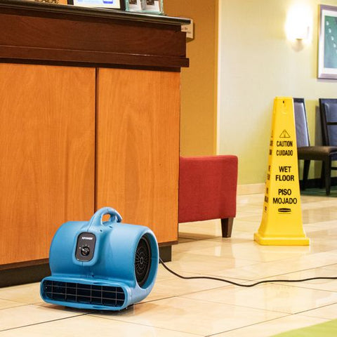 Dark Slate Gray XPOWER X-830H 1 HP Air Mover