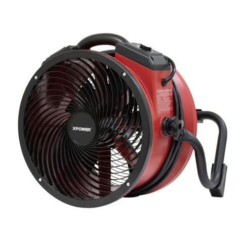 Dark Slate Gray XPOWER X 1/4 HP 2100 CFM Variable Speed Sealed Motor Industrial Axial Air Mover