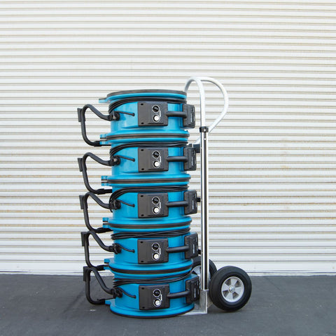 Light Gray XPOWER X-48ATR 1/3 HP 3600 CFM High Temperature Variable Speed Sealed Motor Industrial Axial Air Mover