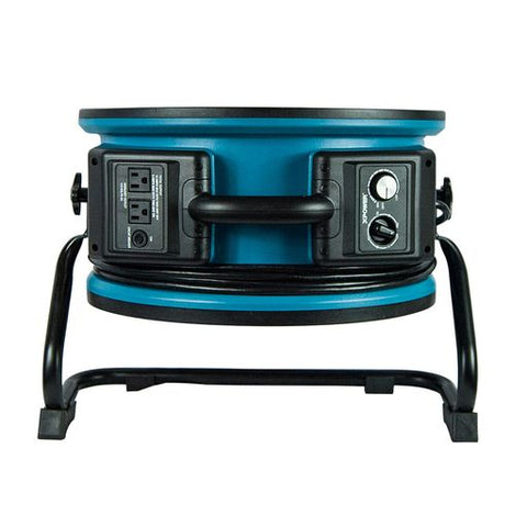 Dark Slate Gray XPOWER X-47ATR 1/3 HP 3600 CFM Variable Speed Sealed Motor Industrial Axial Air Mover, Blower