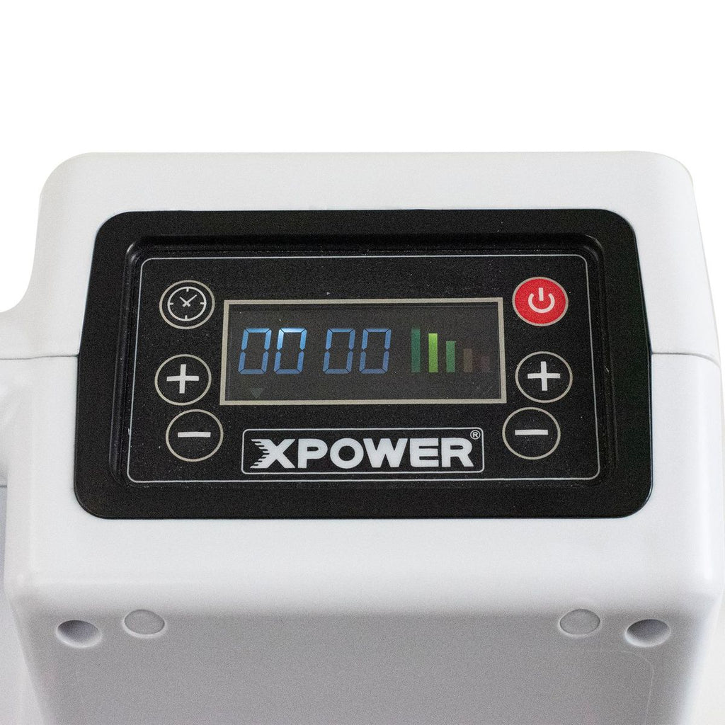 Black XPOWER X-2800 Commercial 3 Stage Filtration HEPA Purifier System