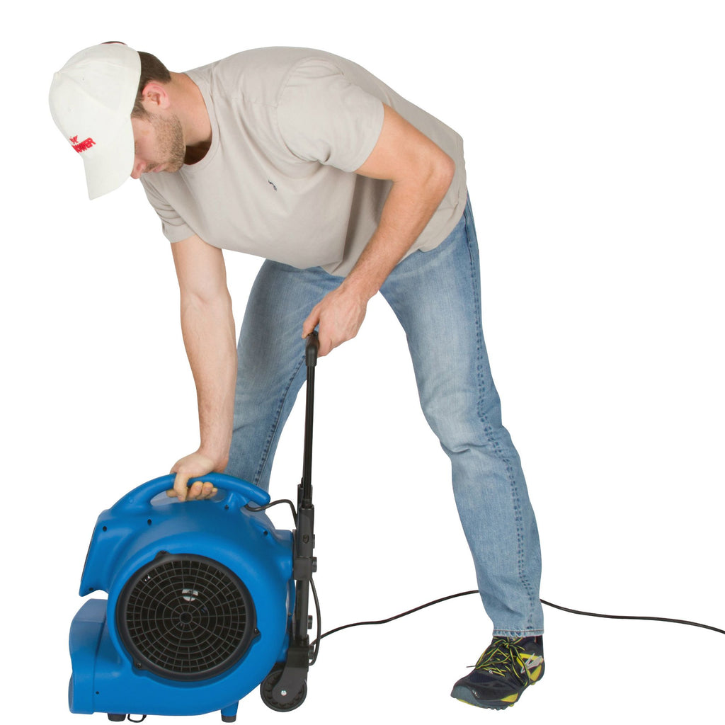 Gray XPOWER P-800H 3/4 HP 3200 CFM 3 Speed Air Mover