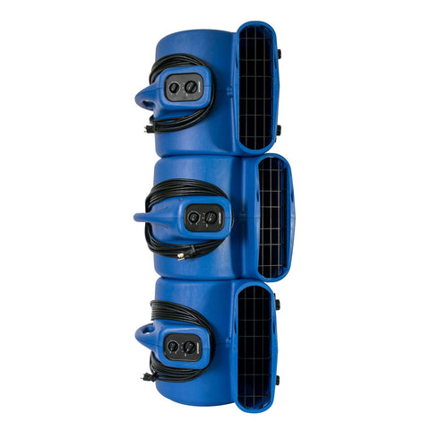 Black XPOWER X-800TF 3/4 HP 3200 CFM 3 Speed Air Mover