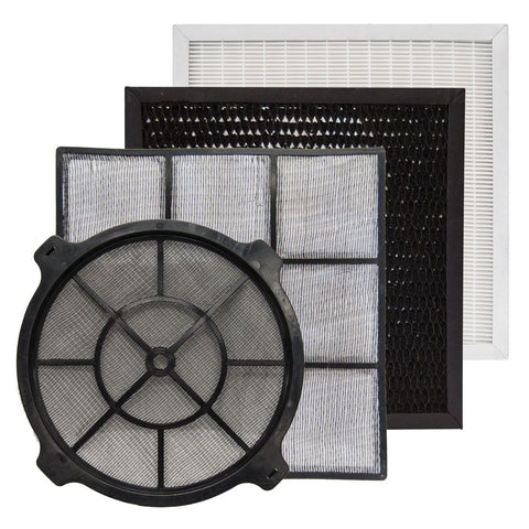 Dark Slate Gray XPOWER X-3580 Commercial 4 Stage Filtration HEPA Purifier System