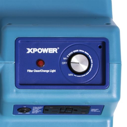 Steel Blue XPOWER X-4700A Professional 3 Stage Filtration HEPA Purifier System