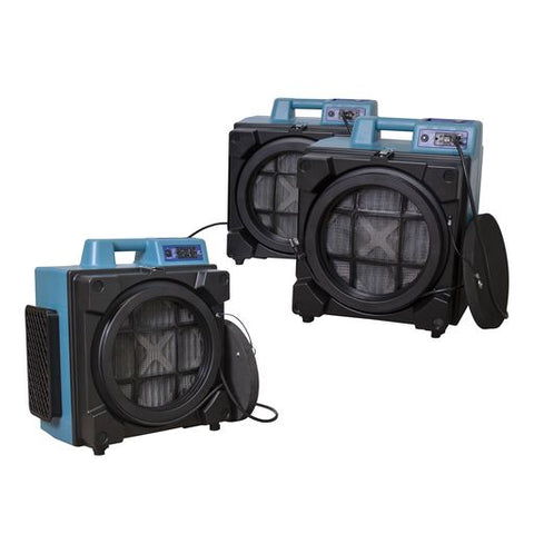 Dark Slate Gray XPOWER X-4700AM Professional 3 Stage Filtration HEPA Purifier System