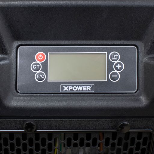 Dark Slate Gray XPOWER XD-165L 165-Pint LGR Commercial Dehumidifier with Automatic Purge Pump