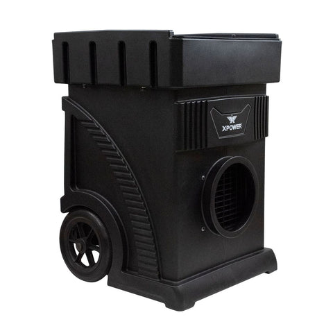 Black XPOWER AP-2500D MEGA Commercial HEPA Filtration Air Purification System