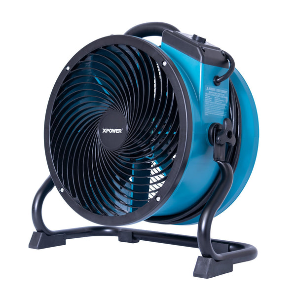Dark Slate Gray XPOWER X 1/4 HP 2100 CFM Variable Speed Sealed Motor Industrial Axial Air Mover