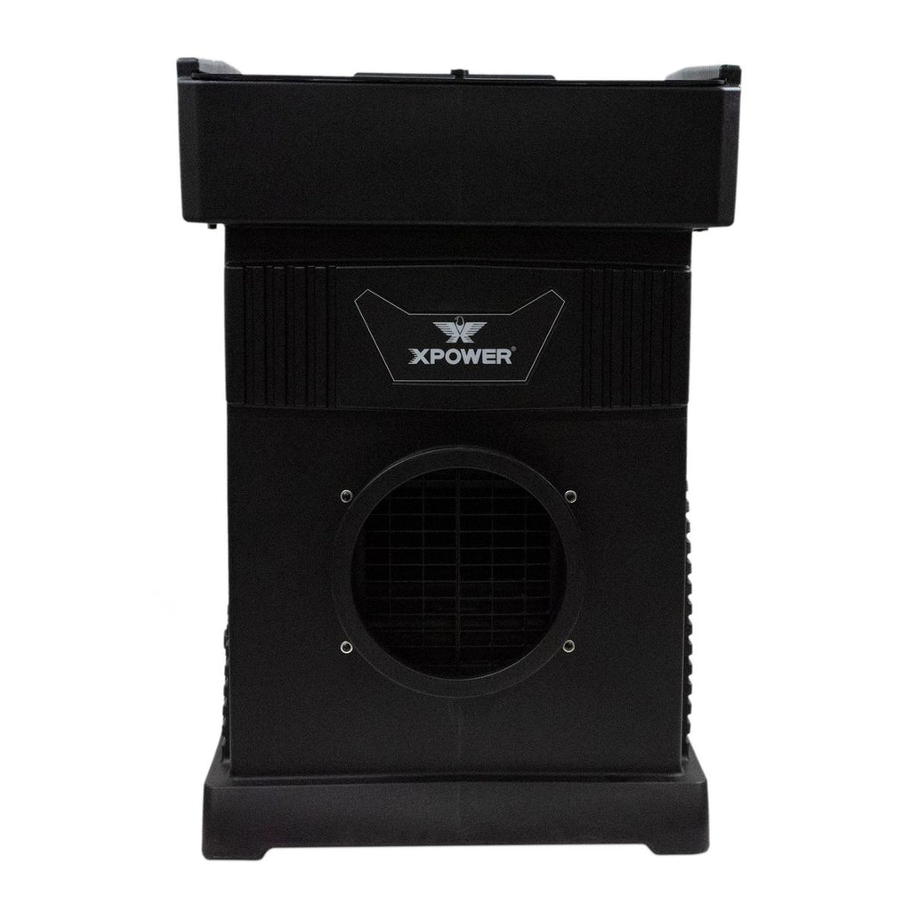 Black XPOWER AP-2500D MEGA Commercial HEPA Filtration Air Purification System